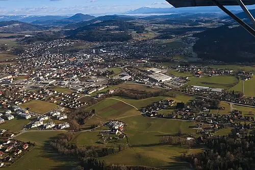 Stadtansicht Feldkirchen in Kärnten
